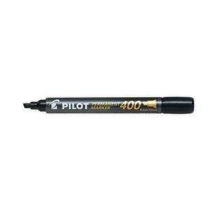 Pilot 400 Chisel Tip Marker Blk Pk20