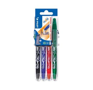 Pilot Frixion Set2Go Rball Astd Pk4