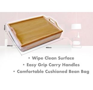 Aidapt Wooden Lap Tray With Cushion