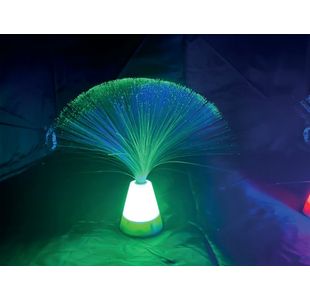 Fibre Optic Led Lamp Glitter Base