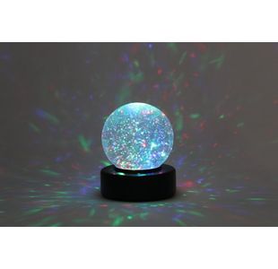 Led Light Up Glitter Ball Mood Light