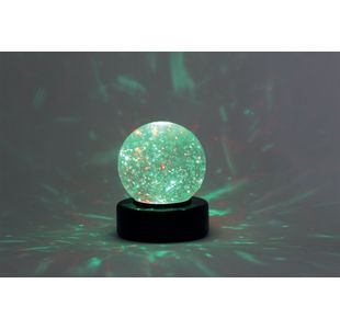 Led Light Up Glitter Ball Mood Light