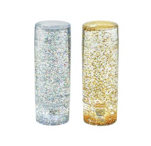 Shake/Shine Glitter Tub Gld/Slv Pk2