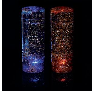 Shake/Shine Glitter Tub Gld/Slv Pk2