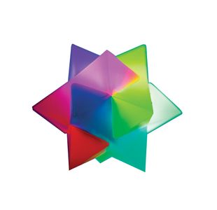 Flashing 12 Pointed Prism Ball