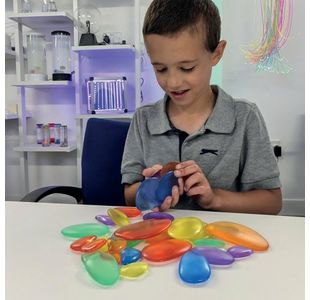 Acrylic Pebbles Assorted Pk30