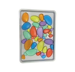 Acrylic Pebbles Assorted Pk30