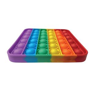 Pop Fidget Pad Square Multicoloured