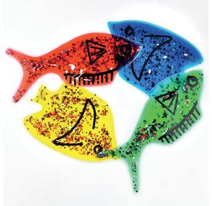 Fidget Toy Jelly Fish Design Ast Pk4