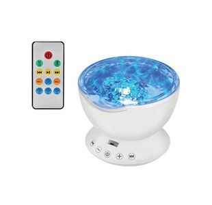 Ocean Wave Projector Lamp White