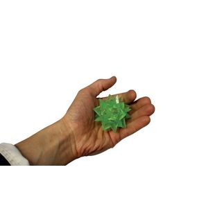 Flashing Crystal Shape Ball Lgt 60Mm