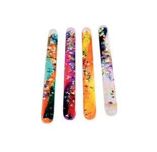 Glitter Tube Sensory Wands Ast Pk4