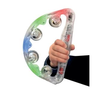 Flashing Led Light Up Tambourine L