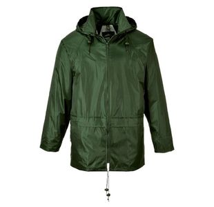 Classic Rain Jacket Olive Green L