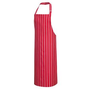 Butchers Apron Red/White Pk12