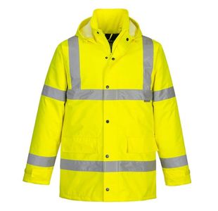 Hi-Vis Winter Traffic Jacket Ylw Xs