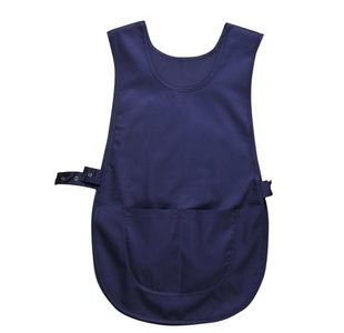 Tabard With Pocket Navy S/M Pk12