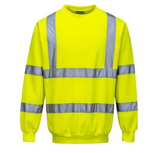 Hi-Vis Sweatshirt Yellow S