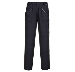 Women'S Action Trousers Black Xs