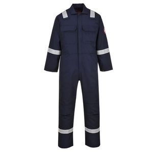 Bizweld Iona Fr Coverall Navy Tall M