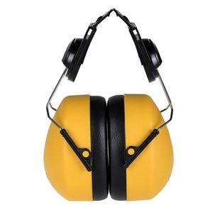 Clip-On Ear Defenders Yellow Pk10