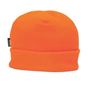 Insulated Fleece Beanie Orange Pk12