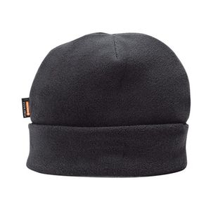 Insulated Fleece Beanie Black Pk12