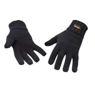 Insulated Knit Glove Black Pk12