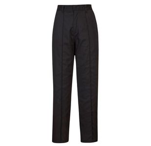 Women'S Elasticated Trousers Blk L