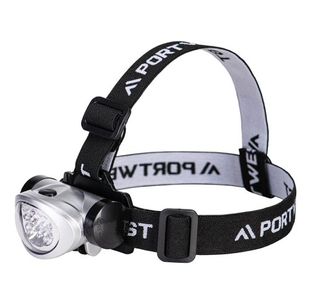 Led Head Light Silver Pk20