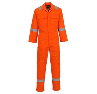 Bizweld Iona Fr Coverall Org Tall L