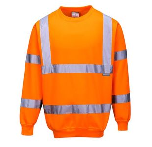 Hi-Vis Sweatshirt Orange Xs