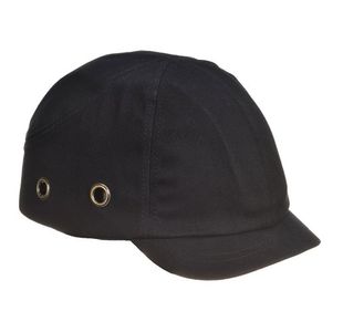 Short Peak Bump Cap Black Pk10