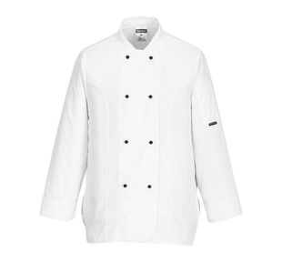 Rachel Women'S Chefs Jkt Ls Wht L