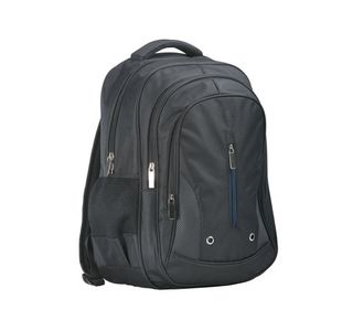 Triple Pocket Backpack Black