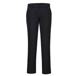 Stretch Slim Chino Trousers Blk 28