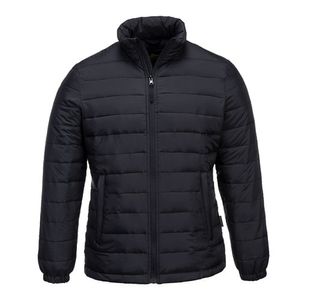 Women'S Baffle Jacket Black L