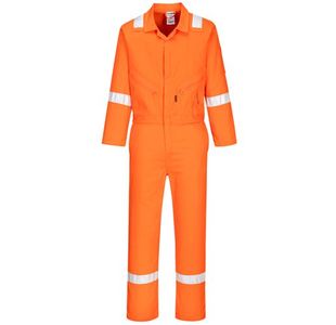 Iona Cotton Coverall Orange 4Xl