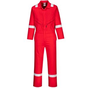 Iona Cotton Coverall Red L