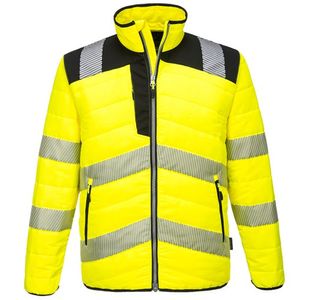 Pw3 Hi-Vis Baffle Jacket Ylw/Blk 4Xl