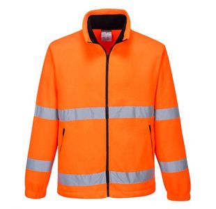 Hi-Vis Essential Fleece Orange L