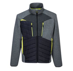 Dx4 Hybrid Baffle Jkt Metal Gry Xxl