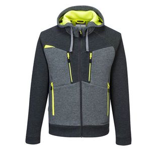 Dx4 Zipped Hoodie Metal Grey L