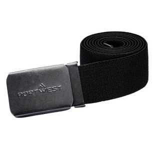 Elasticated Work Belt Black Pk10