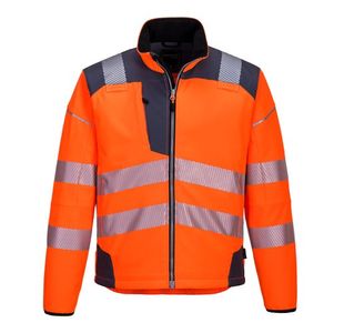 Pw3 Hi-Vis Softshell 3L Org/Grey L