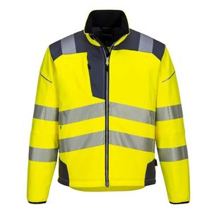 Pw3 Hi-Vis Softshell 3L Ylw/Grey L