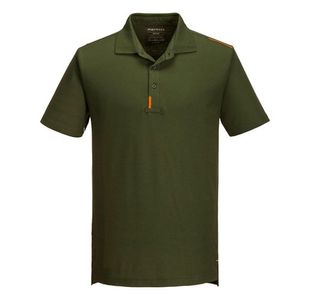 Wx3 Polo Shirt Olive Green L