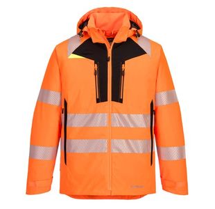 Dx4 Hi-Vis Winter Jacket Org/Blk L