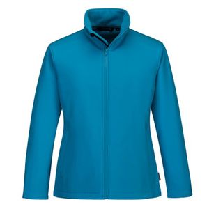 Women'S Print/Promo Sshell Aqua L