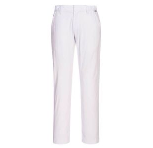 Stretch Slim Chino Trousers Wht 28